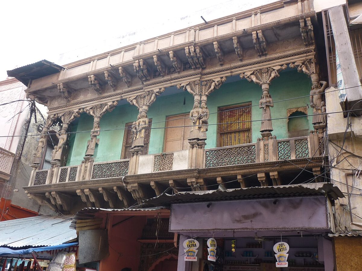Beautiful house in the old city of Agra, 11-2009 - panoramio.jpg